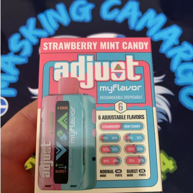 Adjst- Strawberry Mint Candy🍓🍭