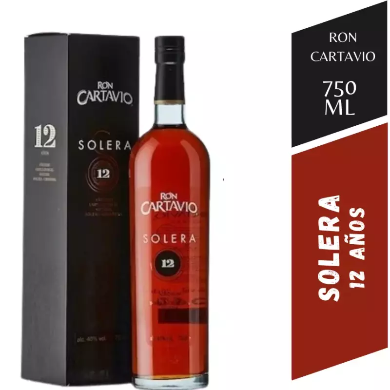 Ron Cartavio - Solera 12  - 750 Ml