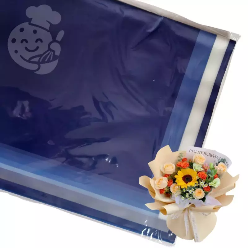 COREANO AZUL C/ BORDE BLANCO