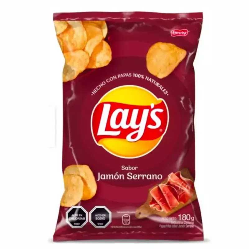 LAYS JAMON SERRANO 180G