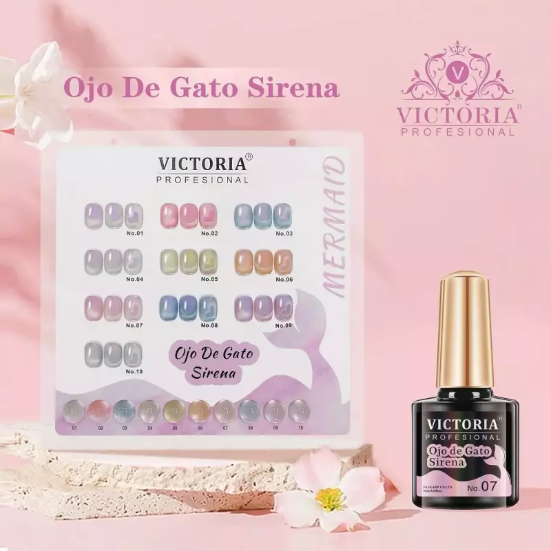 Semi Ojo de gato Sirena Victoria