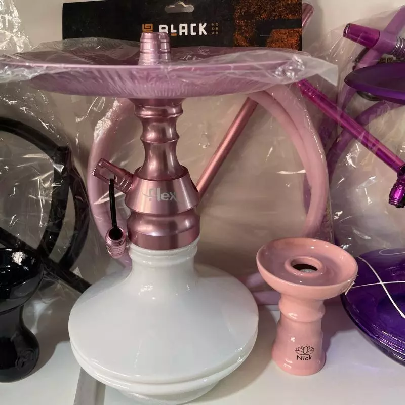 Narguilé Rosa Claro