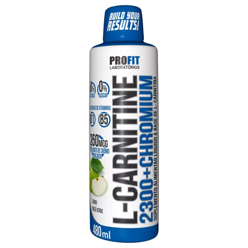 L-Carnitina 2300+Cromo 480ml Profit