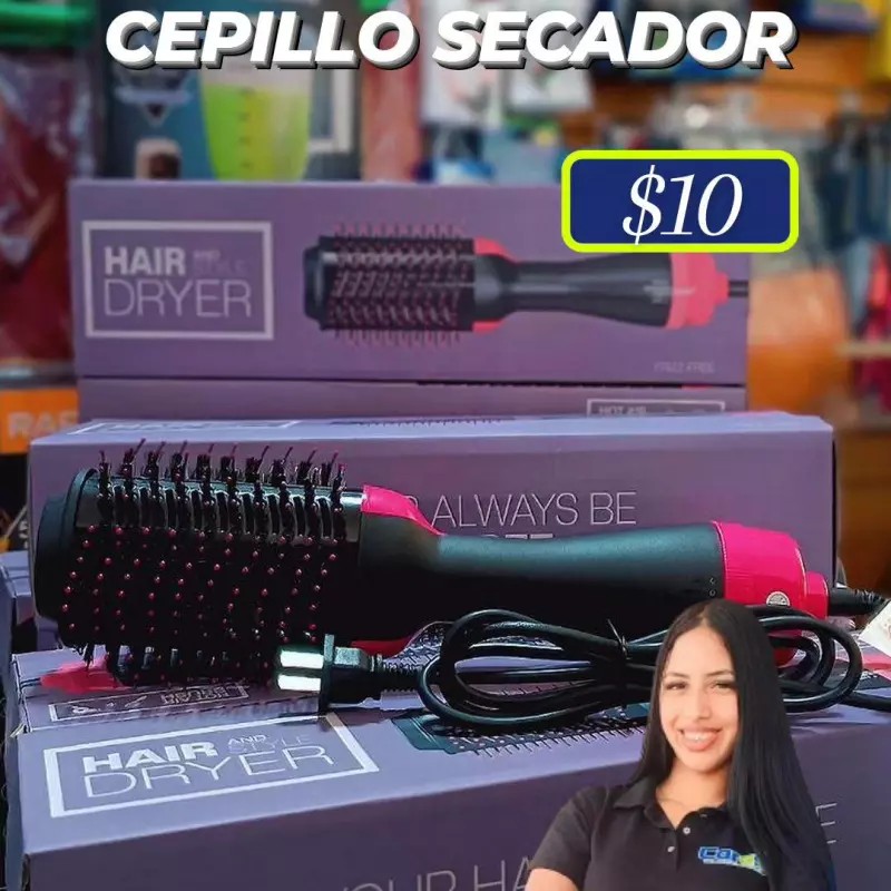 Cepillo secador.