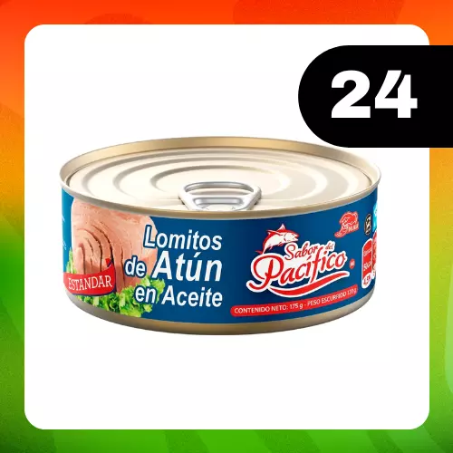 Medio Bulto Sabor Pacifico Atún 175g