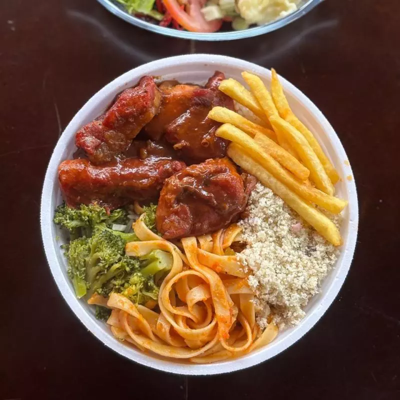 G.do dia:Costelinha suína c/barbecue