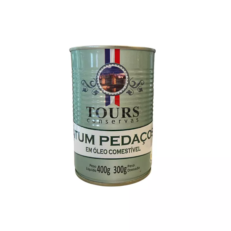 Atum em Pedaços em Óleo Comestível
