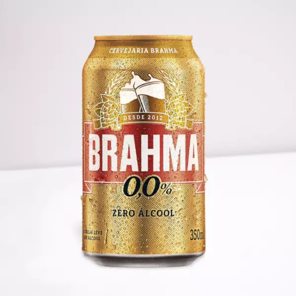 BRAHMA ZERO ALCOOL LATA 350ML
