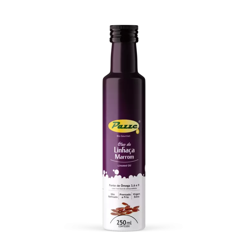 Óleo de Linhaça Marrom - Pazze 250ml