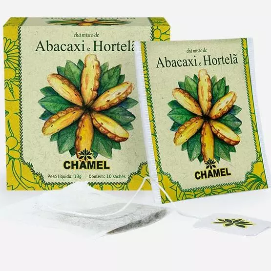 Abacaxi com Hortelã