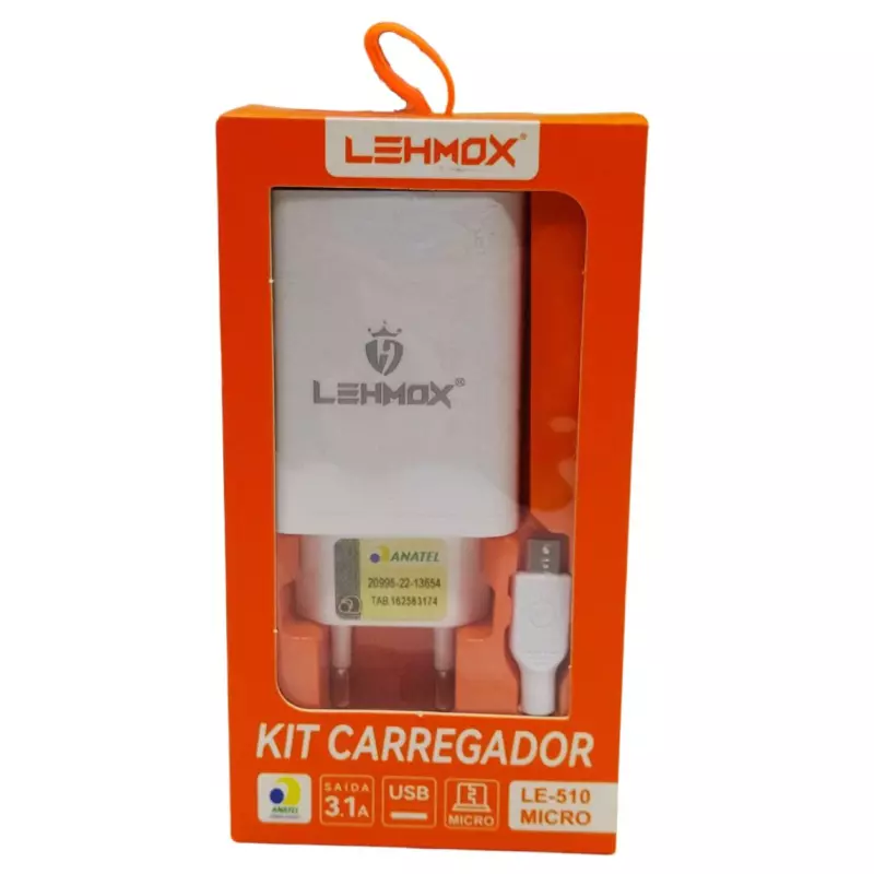 CARREGADOR LEHMOX LE-510