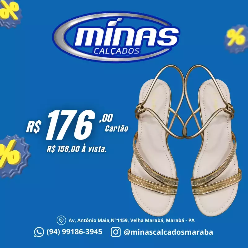 Sandália Dourado RF:T4038