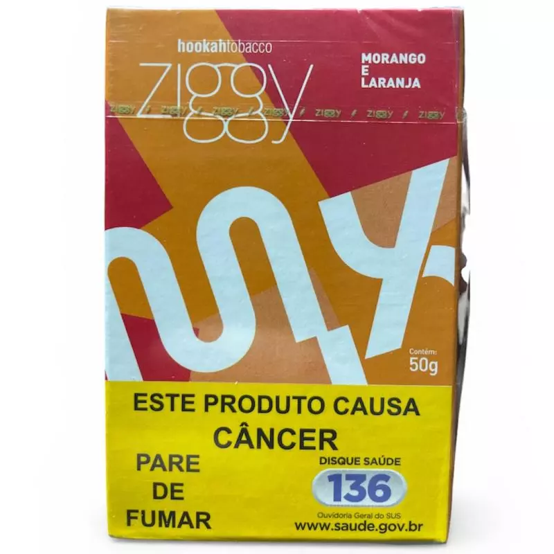 Essência Ziggy Morango e Laranja