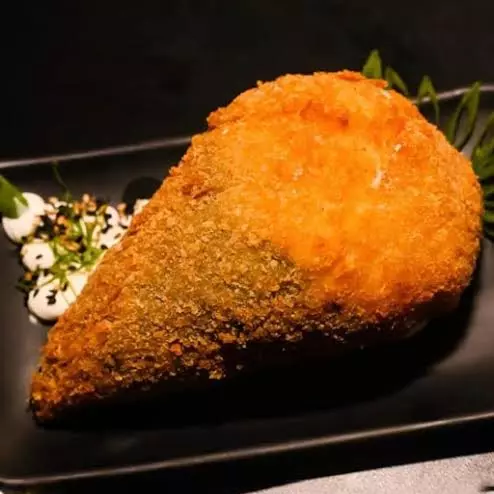 Temaki hot salmão filadelfia