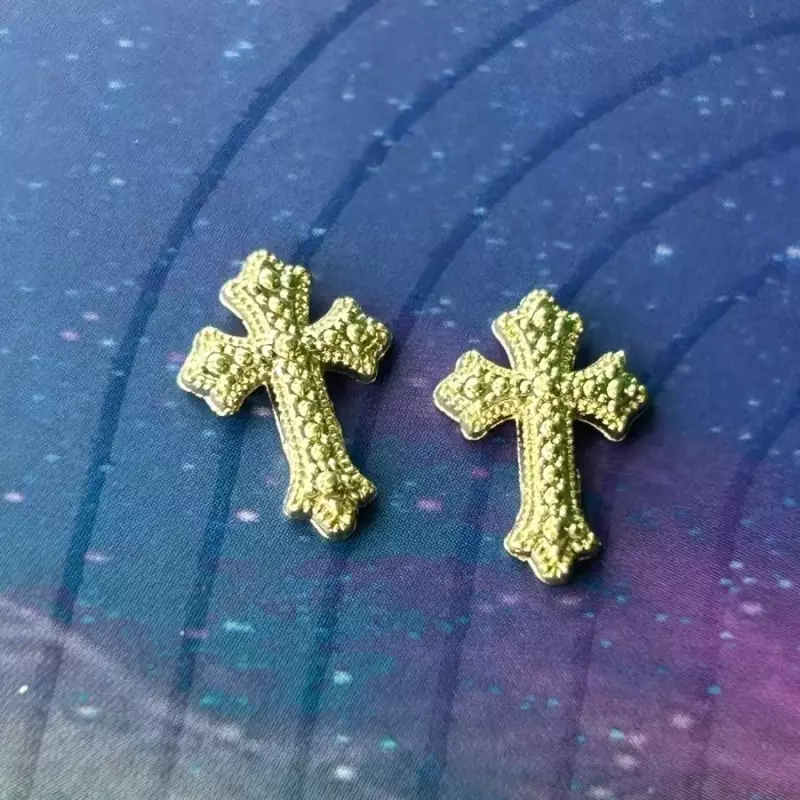 Par De Cruz N•9 Dourado