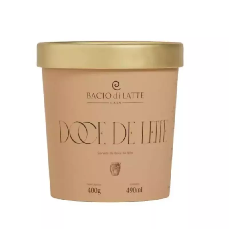 Sorvete bacio di Latte Doce de leite