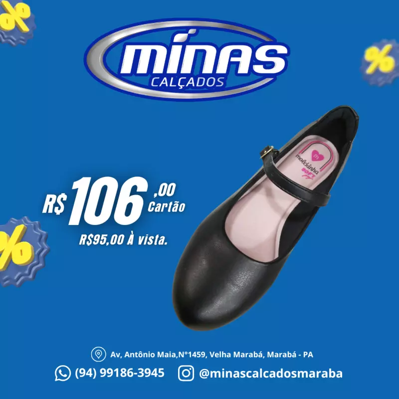 Sapato Preto RF:2528101
