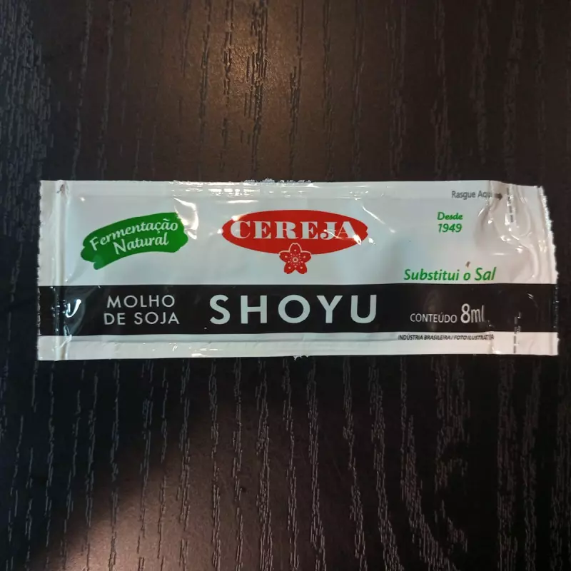 Sachê de molho shoyu
