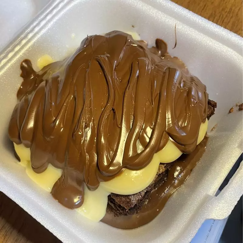 Brownie supreme duplo Nutella