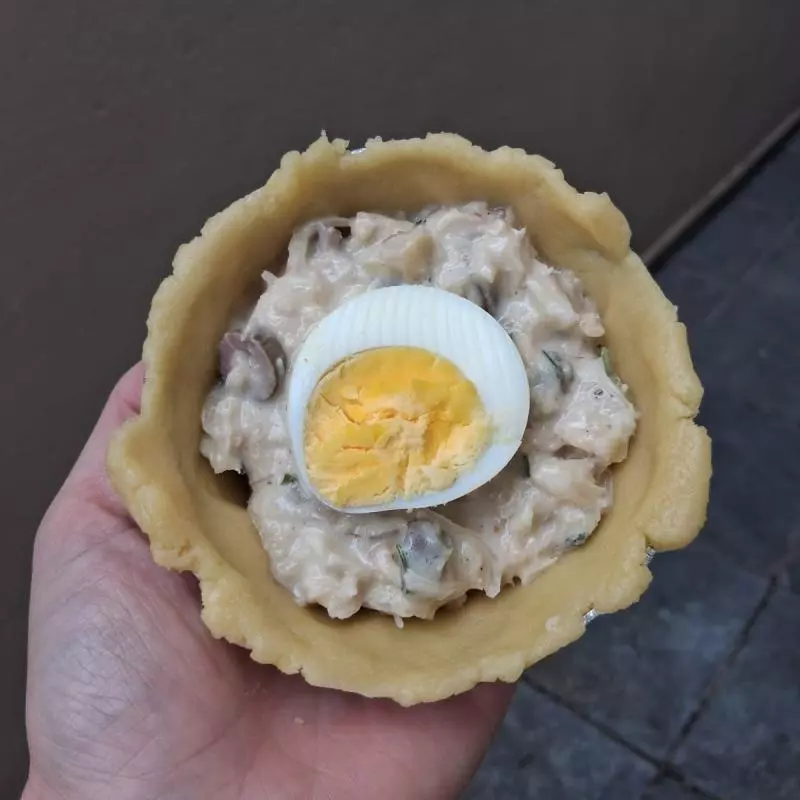 Empada de Bacalhau