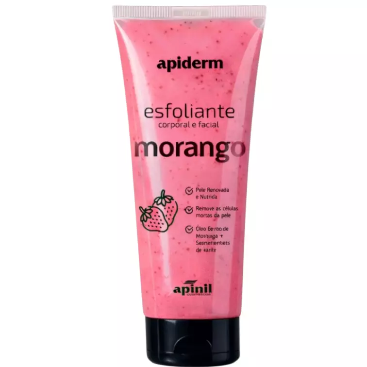 Esfoliante Corpo e Face Morango 190g