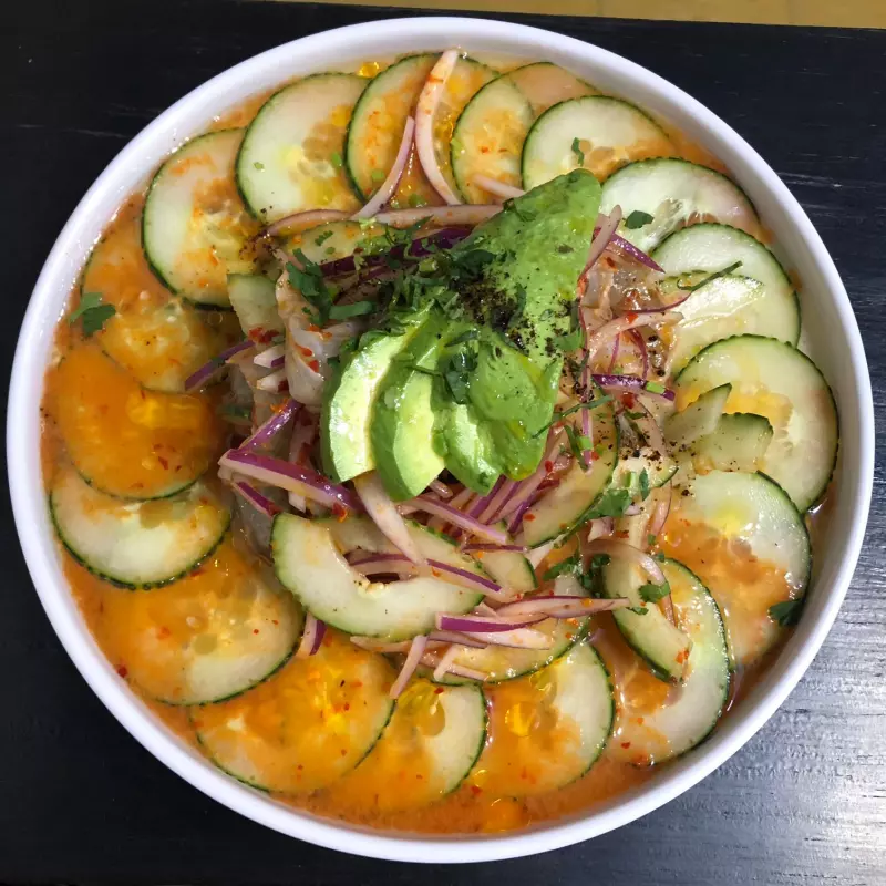 Aguachile de Camarón Rojo