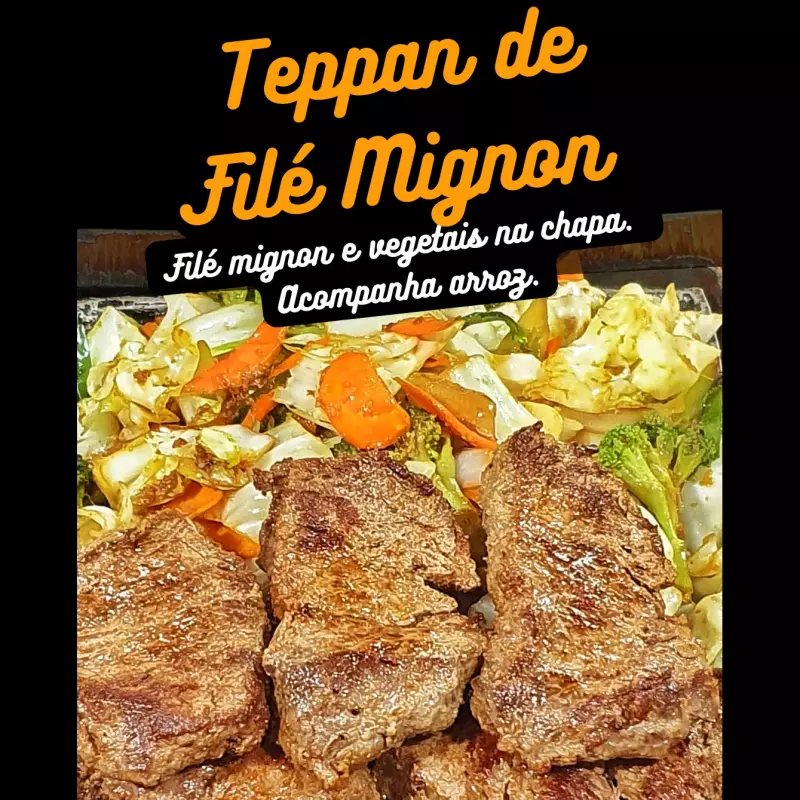 MEIO TEPPAN DE FILÉ MIGNON