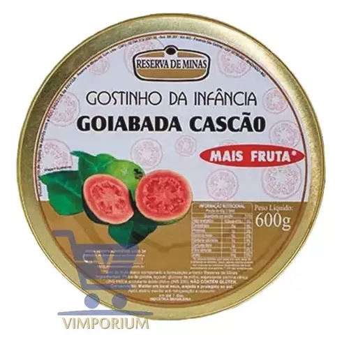 Goiabada Reserva de Minas Lata 600g