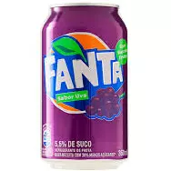 Fanta uva lata 350ml