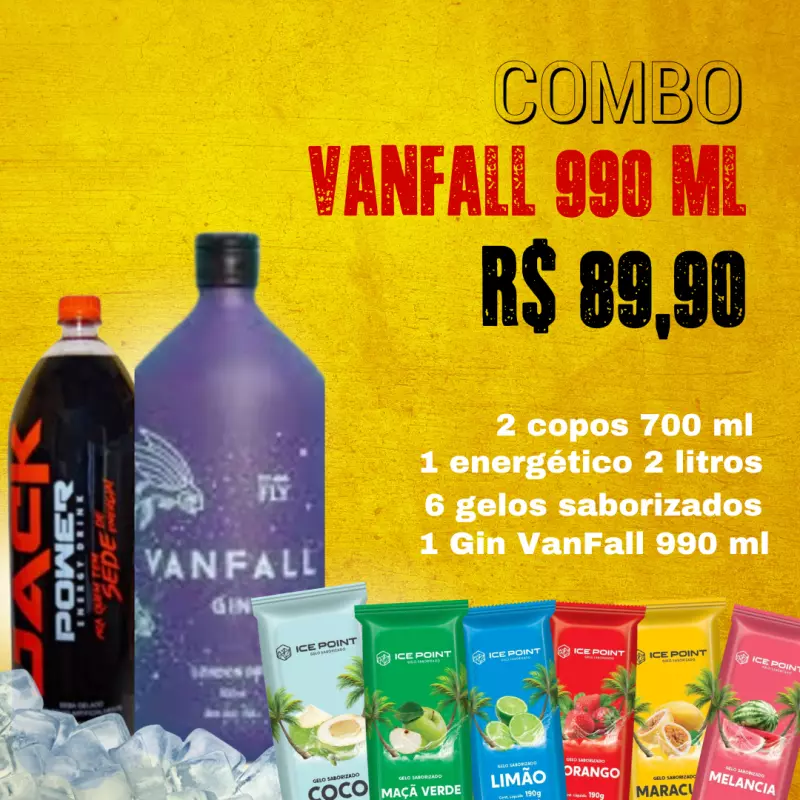 Combo - Gin Van Fal 990 ml
