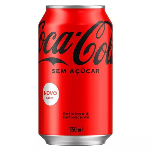 COCA COLA S/AÇÚCAR   LATA