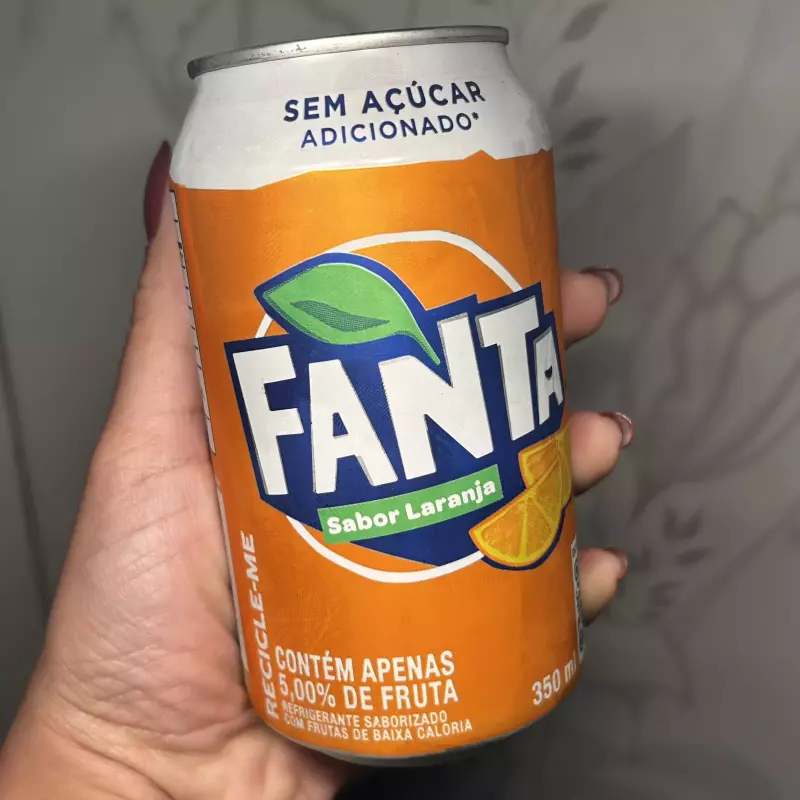 Fanta Laranja Zero - Lata