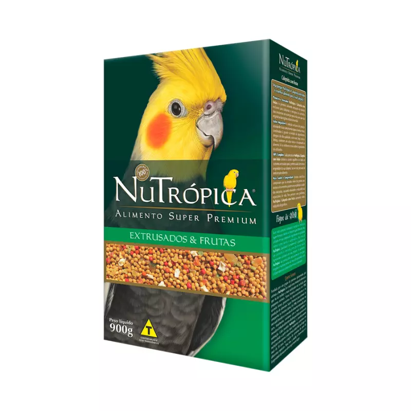 Nutrópica Calopsita Frutas 900g