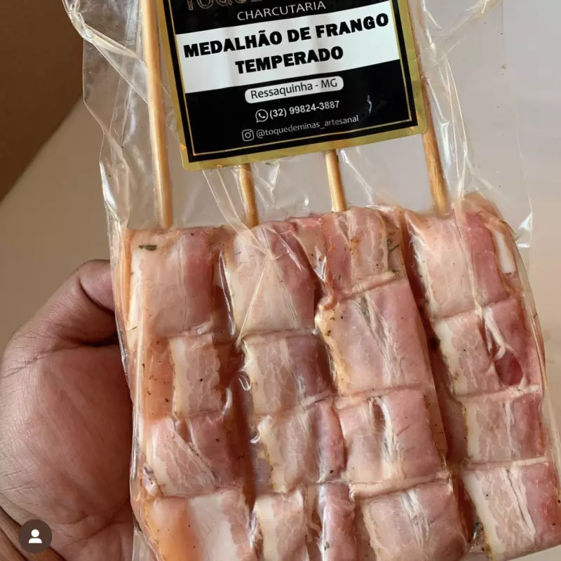 Medalhão de Frango com Bacon