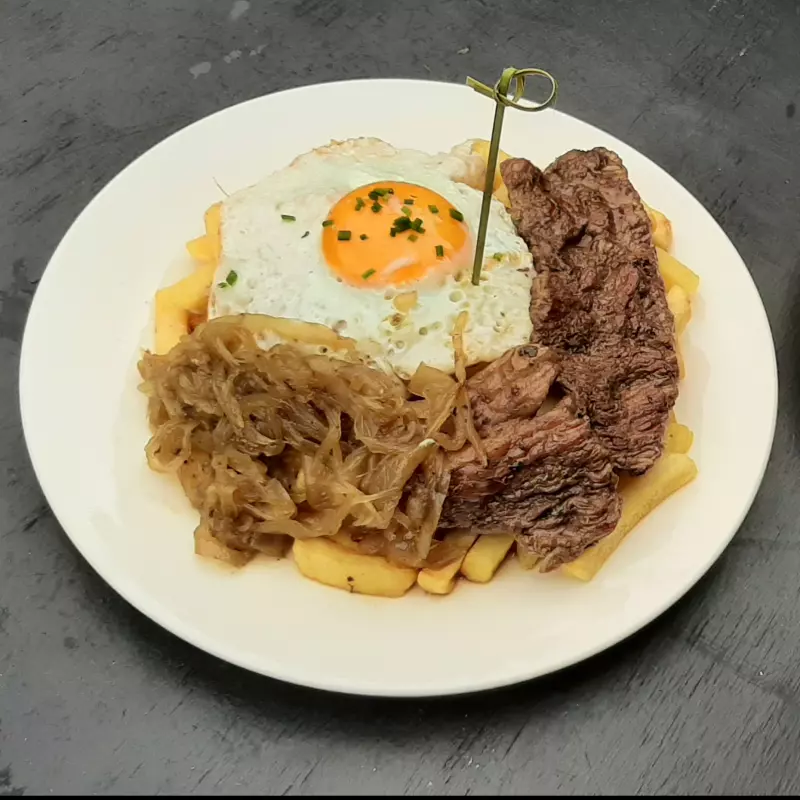Bistec a lo pobre $9.990