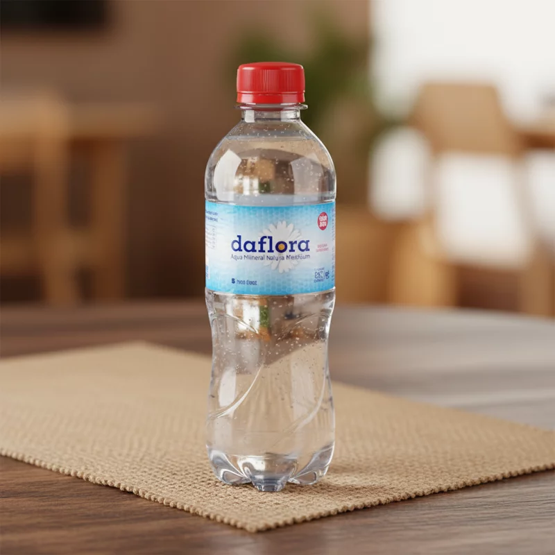 Agua Mineral Natural Com Gás 510ML