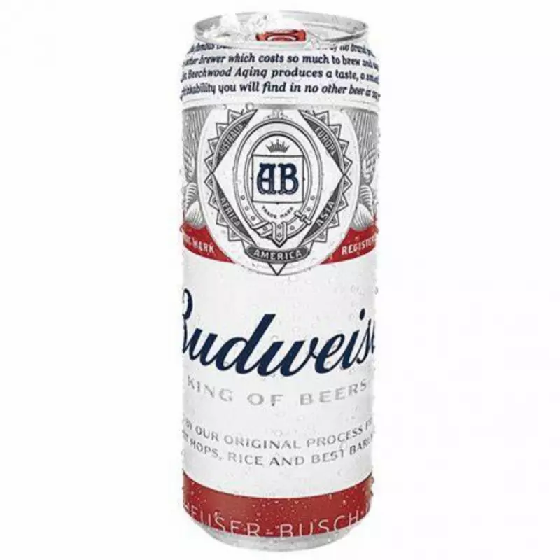 Latao Budweiser 473ml