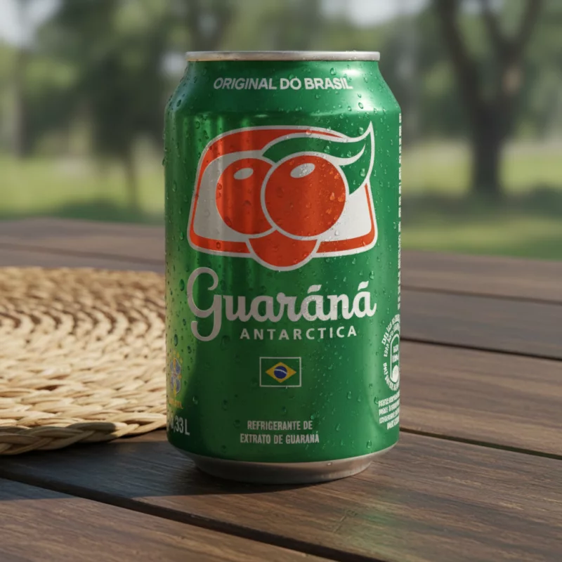 Gaseosa en lata antartica
