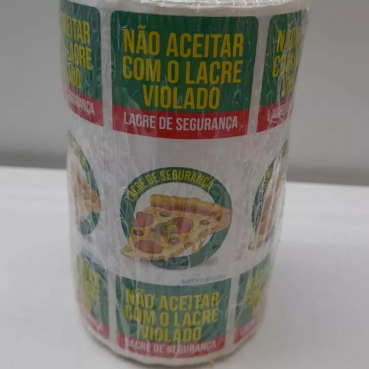 LACRE SEGURANÇA PIZZA