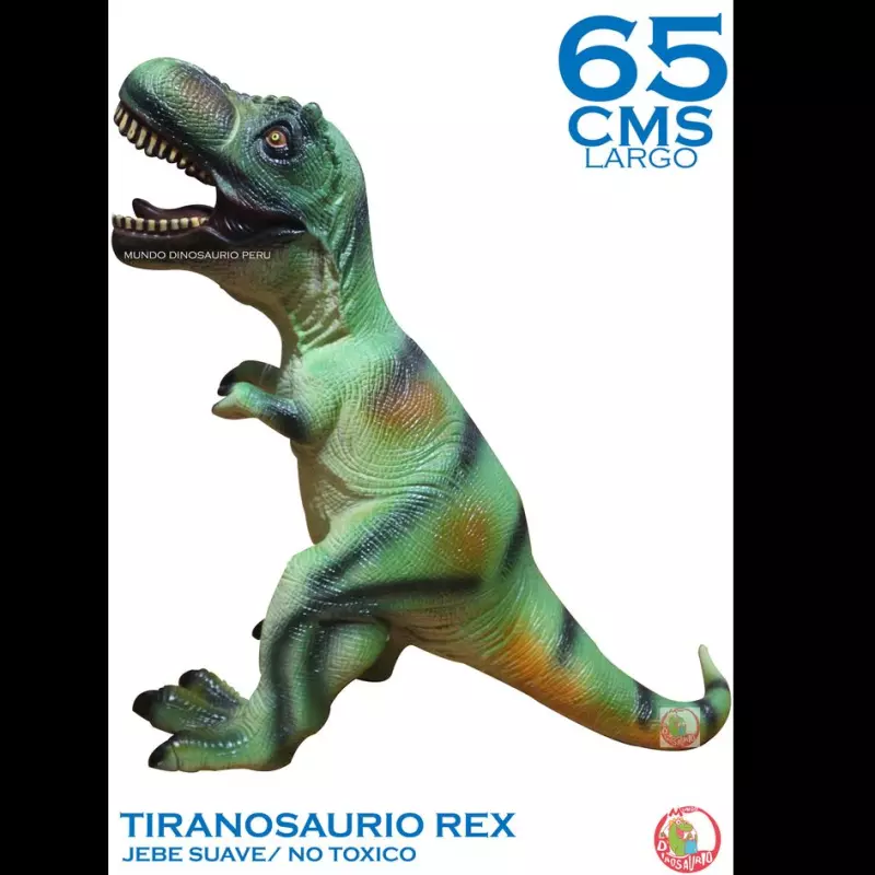 Tiranosaurio Rex Verde Grande
