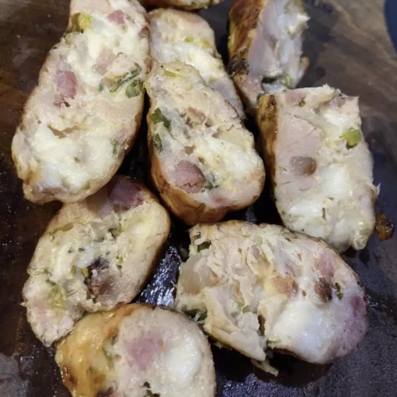 Linguiça Cuiab. de Frango com Bacon