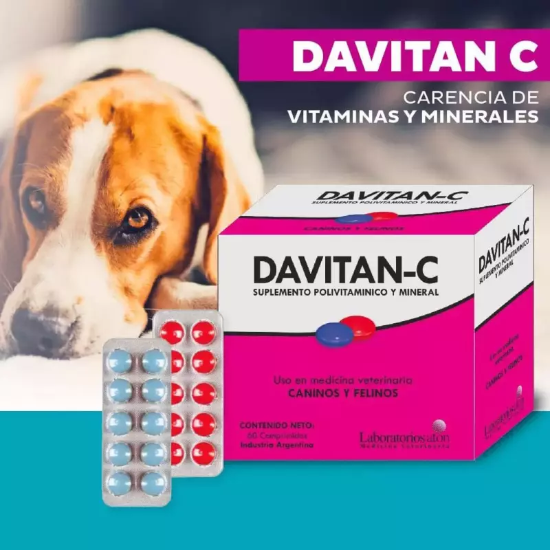 VITAMINA DAVITAN C.  (60TAB)