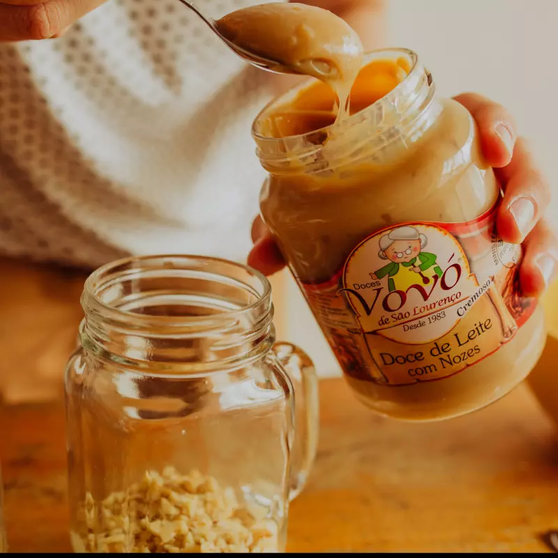 Doce de Leite e Nozes