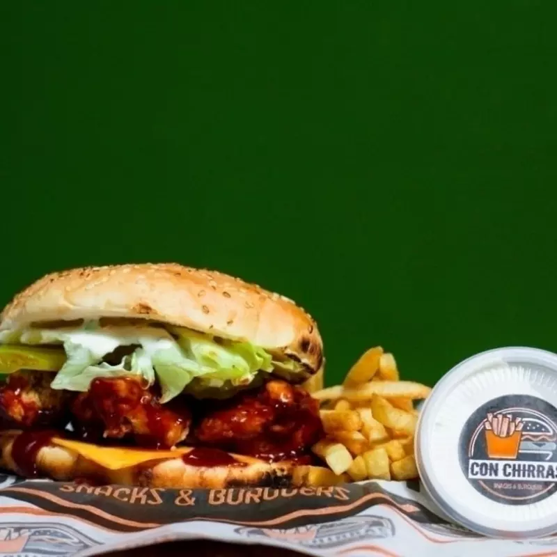 Pechuga en combo (Papas + refresco)