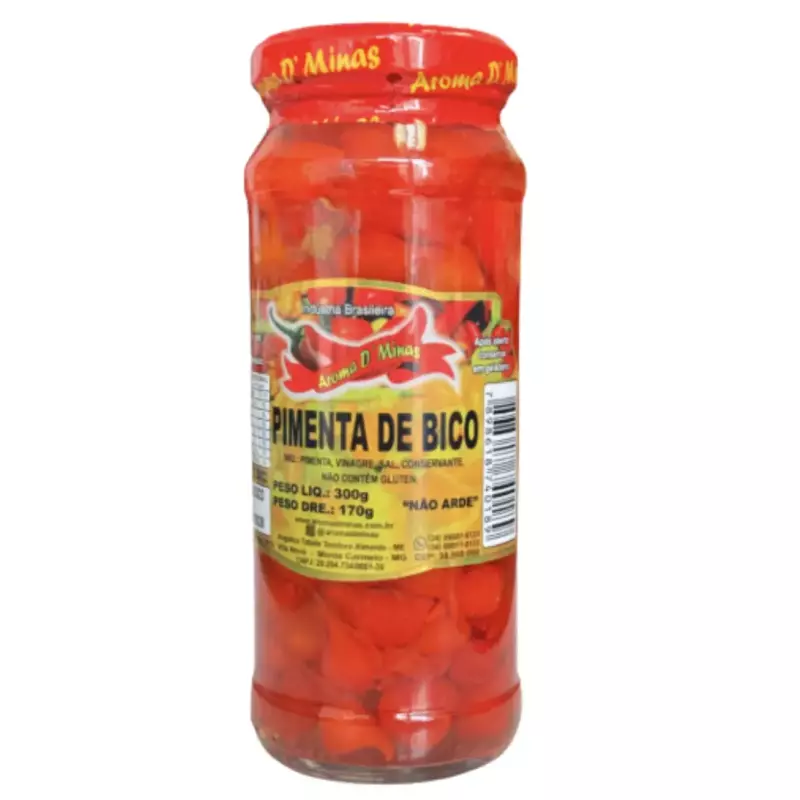 Pimenta Biquinho Vermelha 300g