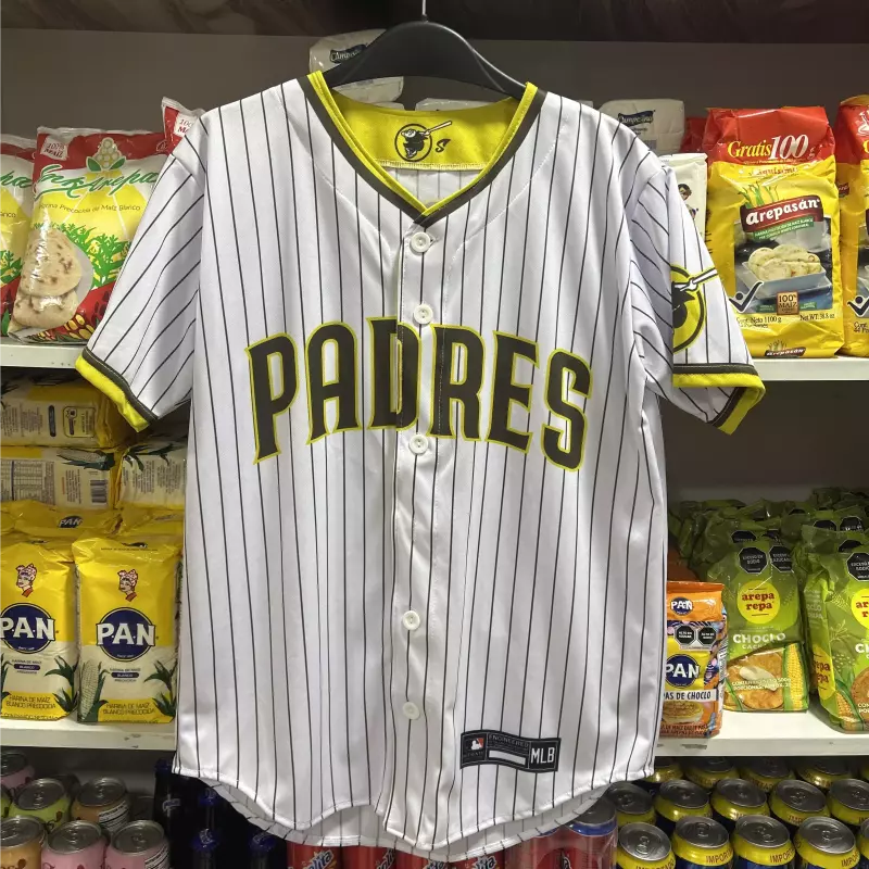 Camisa Padres de San Diego blanca