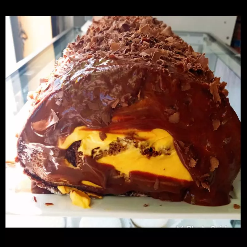 Pionono de lucuma