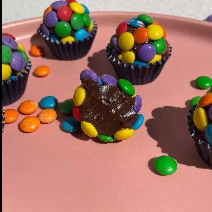 Brigadeiro c confete