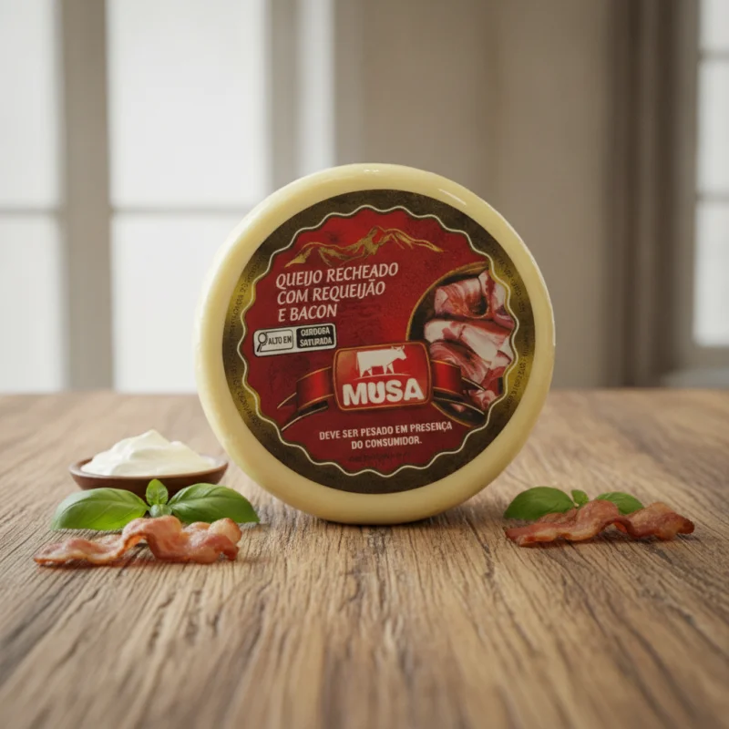 Requeijão e Bacon