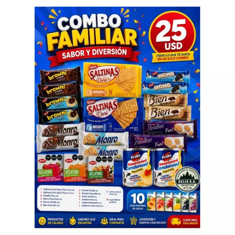 Combo Familiar de confituras